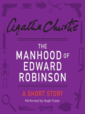 cover image of The Manhood of Edward Robinson